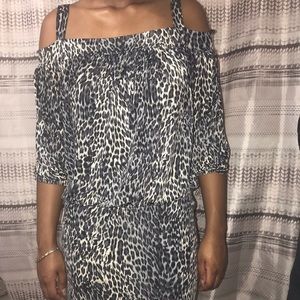 Leopard Print Dress